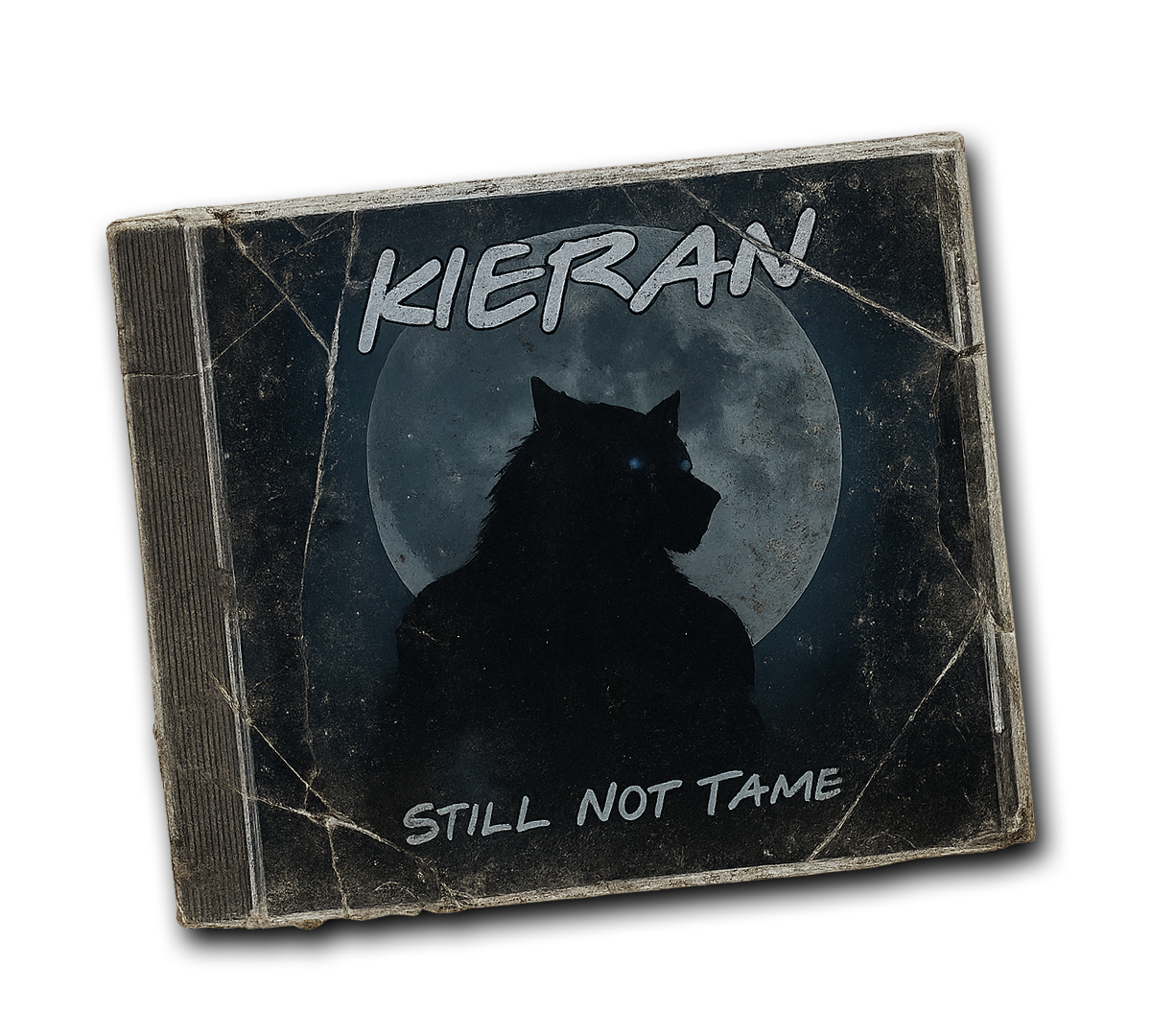 KIERAN — Still Not Tame (CD jewel case mockup)